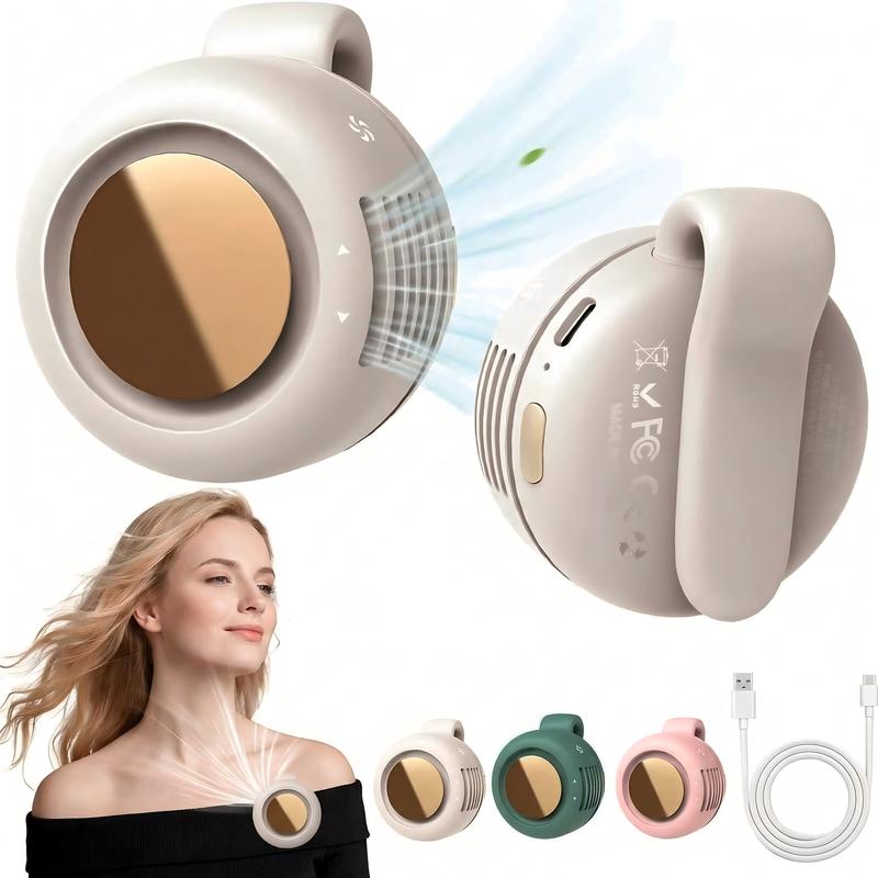 🌀50% DE RÉDUCTION🌿 Ventilateur sans pales – Ultra-léger & recharge rapide ⚡【Offre Limitée】