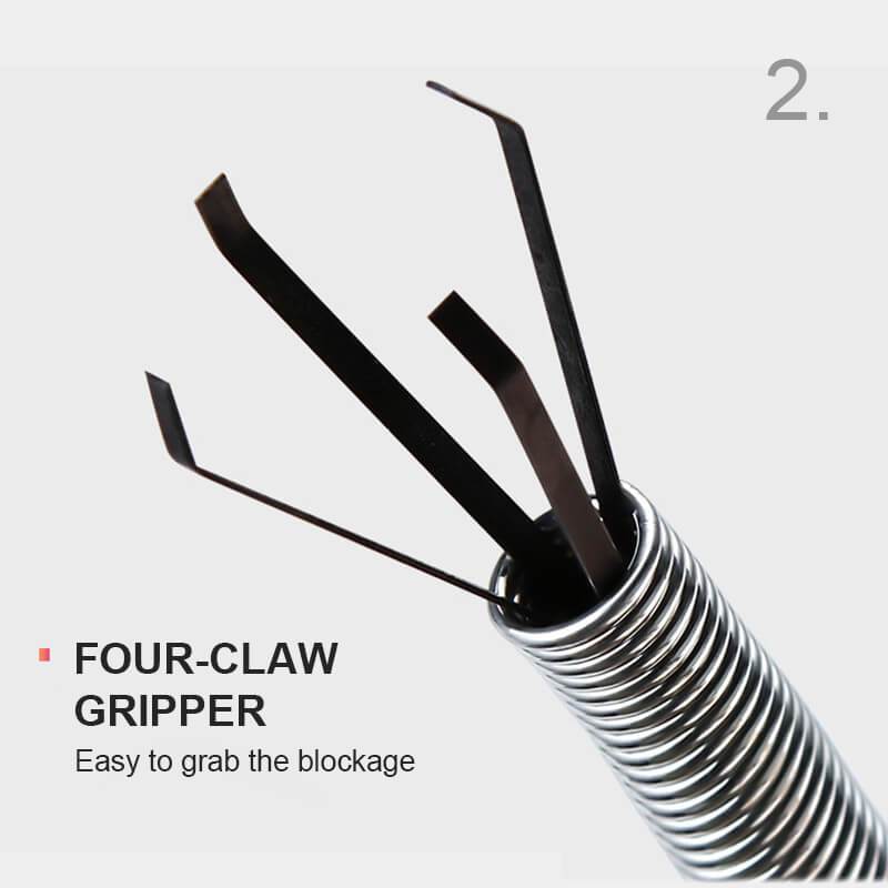 📢🛠️ PROMO FLASH 50% ! Outil de Dragage de Tuyaux Multifonction – Flexible, Acier Inoxydable, 4 Tailles (60-250cm), Idéal Évier, Douche & Toilettes 🚿