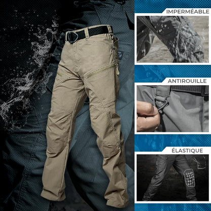 👖 50% DE RÉDUCTION! ✨ Pantalon Imperméable Plein Air - Coupe-Vent avec Taille Élastique pour Randonnée et Voyages 🌧️🏔️