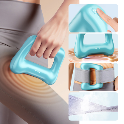 🏆 50 % de réduction 💪 Anneau de Massage Professionnel avec 5 Vitesses, Élégant et Brûle les Graisses – Relaxation et Remise en Forme à Portée de Main ! 🌿✨