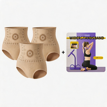 💥NEW HOT SALE💥Short en microfibre 4 en 1 sculptant et brûleur de graisse 🌸 active la chaleur et stimule la circulation. Pour une silhouette plus ferme et plus lisse. Pas besoin de salle de sport. Un choix gainant intelligent. 🧘‍♀️