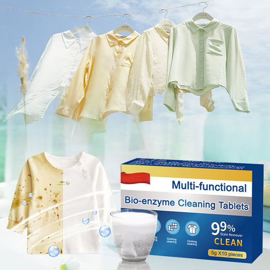 🔥Stock limité disponible 50 % DE RÉDUCTION🫧Comprimés de nettoyage bio-enzymatiques multifonctionnels