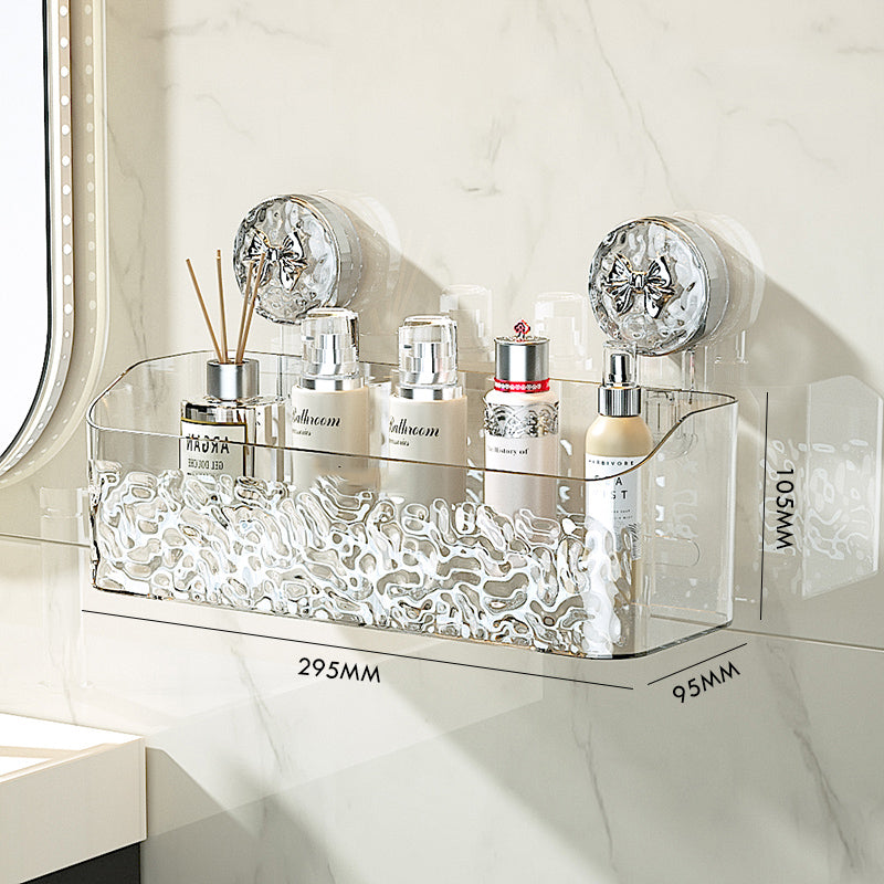 🔥VENTE LIMITÉE 50 % DE RÉDUCTION🔥✨Etagère à ventouses de style luxueux et léger, motif glacier✨