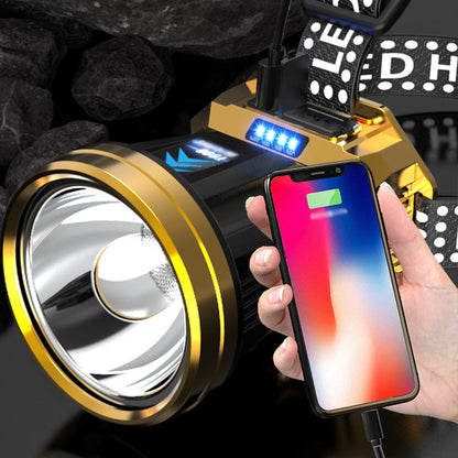 🔥VENTE LIMITÉE 50 % DE RÉDUCTION🔥Lampe Frontale LED Super Lumineuse Rechargeable pour l'Extérieur