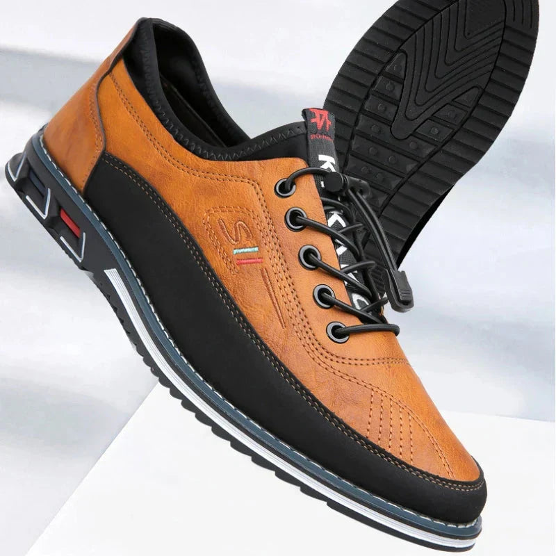 👞 -59% ÉDITION EXCLUSIVE ! 🎩 Richelieu en Cuir Ciré ✨ Brillance Miroir 🛠️ Construction Haut de Gamme 👌 Imbattable !
