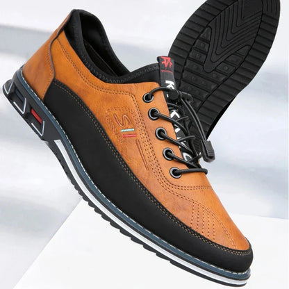 👞 -59% ÉDITION EXCLUSIVE ! 🎩 Richelieu en Cuir Ciré ✨ Brillance Miroir 🛠️ Construction Haut de Gamme 👌 Imbattable !