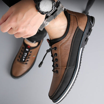 👞 -59% ÉDITION EXCLUSIVE ! 🎩 Richelieu en Cuir Ciré ✨ Brillance Miroir 🛠️ Construction Haut de Gamme 👌 Imbattable !