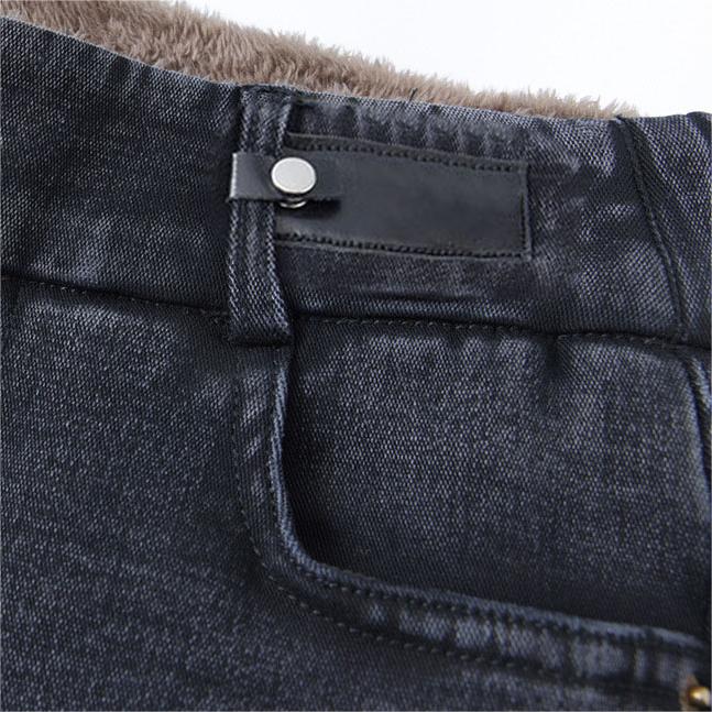 👖50% DE RÉDUCTION! ✨ JEAN SKINNY CHAUD - Taille Haute & Tissu Stretch, Confort Optimal pour l'Hiver, Style Tendance pour Quotidien et Sorties ❄️💃