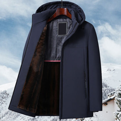 🔥VENTE LIMITÉE 50 % DE RÉDUCTION🔥Parka thermique épaisse à capuche pour homme 💥Livraison gratuite💥