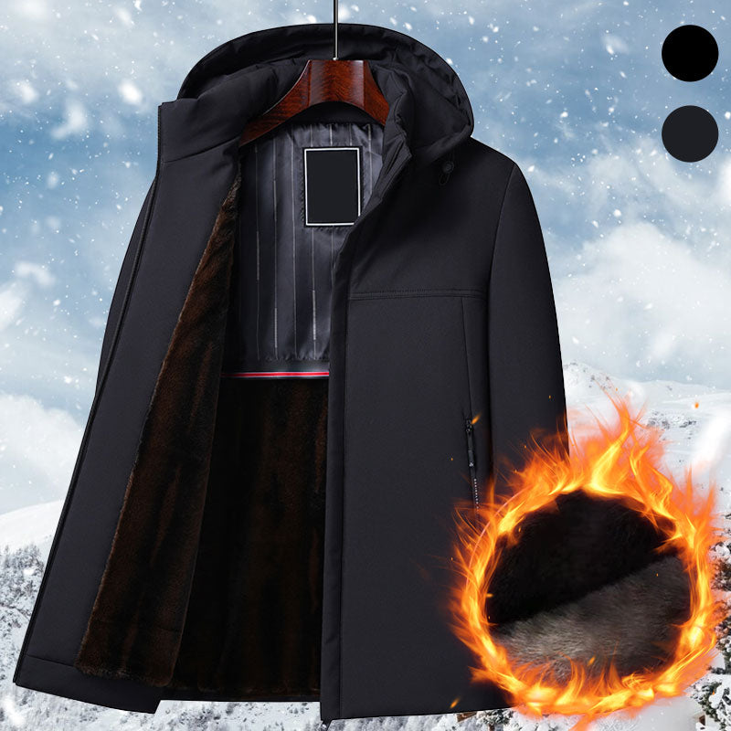 🔥VENTE LIMITÉE 50 % DE RÉDUCTION🔥Parka thermique épaisse à capuche pour homme 💥Livraison gratuite💥