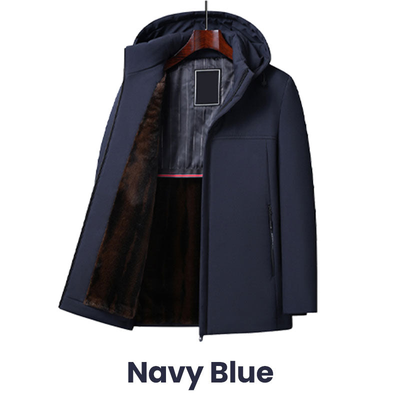 🔥VENTE LIMITÉE 50 % DE RÉDUCTION🔥Parka thermique épaisse à capuche pour homme 💥Livraison gratuite💥