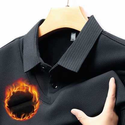 🔥50% DE RÉDUCTION ! 🍂 Chemise à Col Rayé 2 Pièces - Style Automne/Hiver en Coton Respirant et Confortable 👔📦