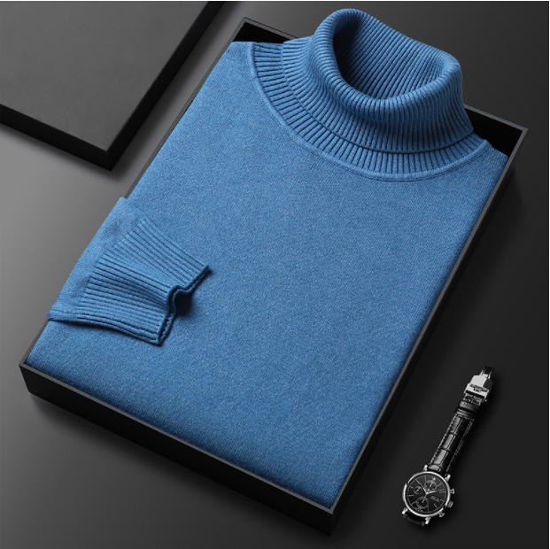 🔥Stock limité disponible 50% de réduction🔥 Pull en cachemire haut de gamme pour homme - Doux et respirant, style polyvalent pour le bureau ou les tenues décontractées 🍂📦
