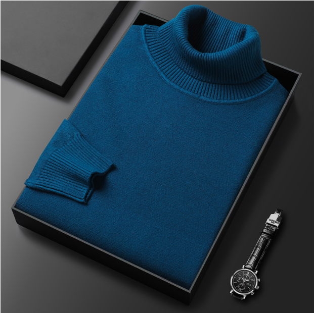 🔥Stock limité disponible 50% de réduction🔥 Pull en cachemire haut de gamme pour homme - Doux et respirant, style polyvalent pour le bureau ou les tenues décontractées 🍂📦