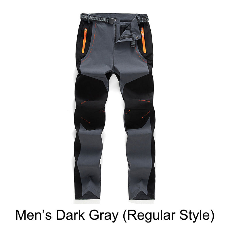 👖 50% DE RÉDUCTION! ✨ Pantalon de Randonnée - Coupe-Vent, Imperméable et Chaud avec Taille Élastique pour Randonnée et Voyages 🏔️🌧️