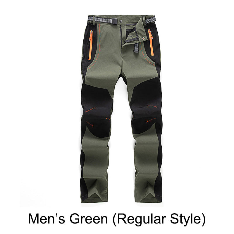👖 50% DE RÉDUCTION! ✨ Pantalon de Randonnée - Coupe-Vent, Imperméable et Chaud avec Taille Élastique pour Randonnée et Voyages 🏔️🌧️