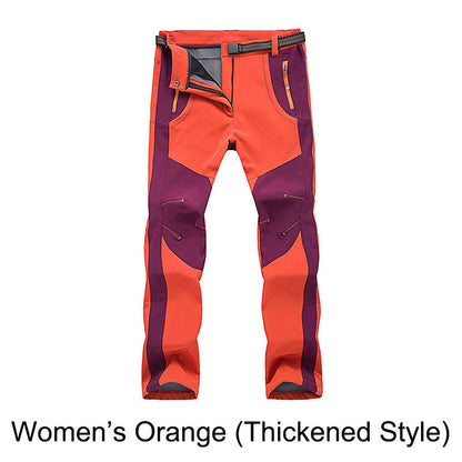 👖 50% DE RÉDUCTION! ✨ Pantalon de Randonnée - Coupe-Vent, Imperméable et Chaud avec Taille Élastique pour Randonnée et Voyages 🏔️🌧️