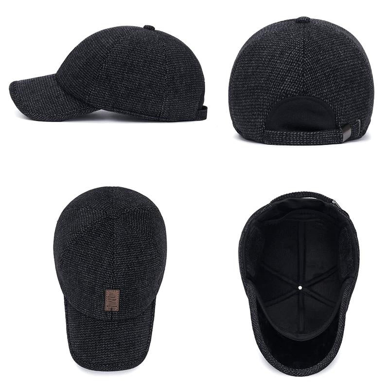 🔥Acheter 1 Obtenez 1 Gratuit💝Le cadeau idéal pour les personnes âgées !-Casquette de baseball légère et chaude pour l'hiver🎅