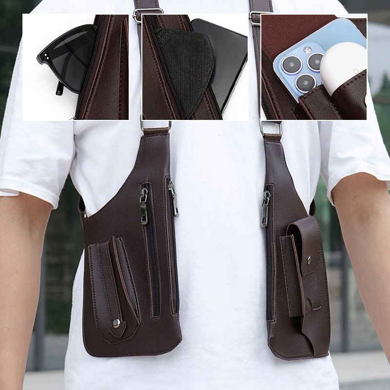 🥰Black Friday Sale – Zeitlich begrenzt 50%RABATT🥰Taktische Tasche mit Diebstahlschutz und mehreren Taschen sowie doppelter Schulterpartie für Herren