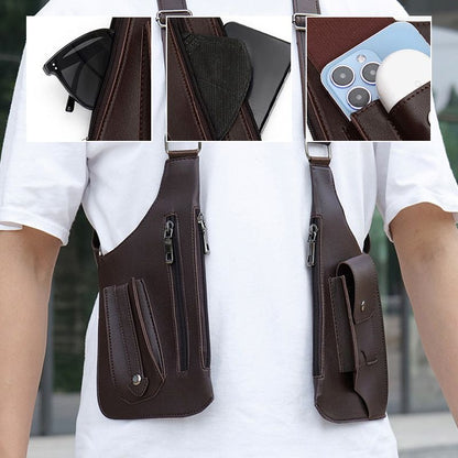 🥰Black Friday Sale – Zeitlich begrenzt 50%RABATT🥰Taktische Tasche mit Diebstahlschutz und mehreren Taschen sowie doppelter Schulterpartie für Herren