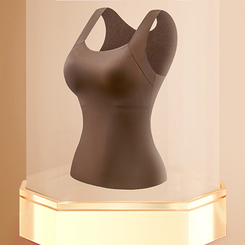 👙 50% DE RÉDUCTION ! 💃 Débardeur Femme avec Soutien-Gorge Intégré – Ultra Confort, Silhouette Parfaite & Matière Douce ✨