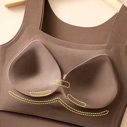 👙 50% DE RÉDUCTION ! 💃 Débardeur Femme avec Soutien-Gorge Intégré – Ultra Confort, Silhouette Parfaite & Matière Douce ✨