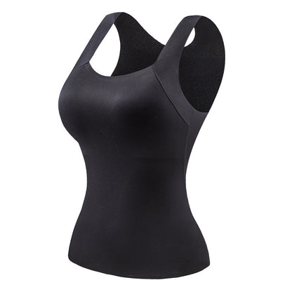 👙 50% DE RÉDUCTION ! 💃 Débardeur Femme avec Soutien-Gorge Intégré – Ultra Confort, Silhouette Parfaite & Matière Douce ✨