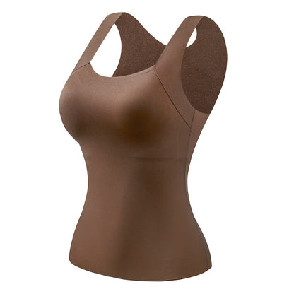 👙 50% DE RÉDUCTION ! 💃 Débardeur Femme avec Soutien-Gorge Intégré – Ultra Confort, Silhouette Parfaite & Matière Douce ✨