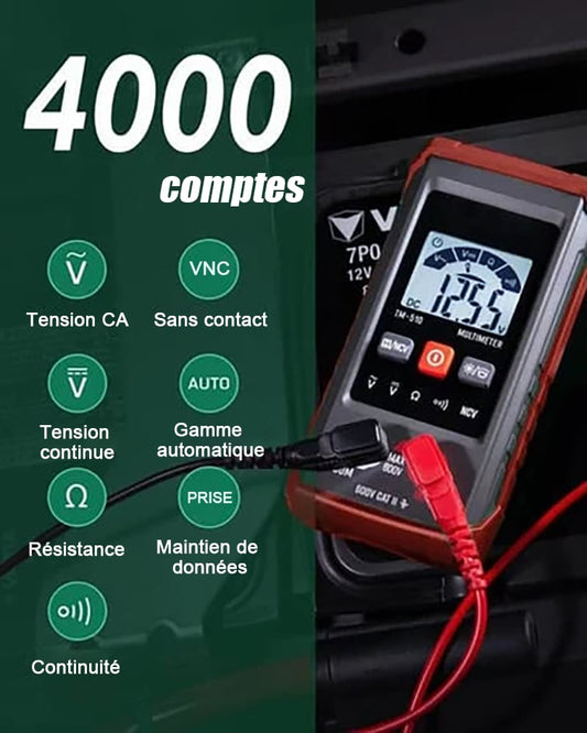 🔥Vente des 3 derniers jours-50 % de réduction⚡Multimètre digital