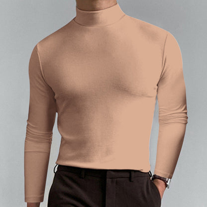 👕 60% de réduction! 🏃‍♂️ T-shirt Homme à Col Montant – Coupe Adjustable, Tissu Respirant & Polyvalent Sport/Quotidien ✨