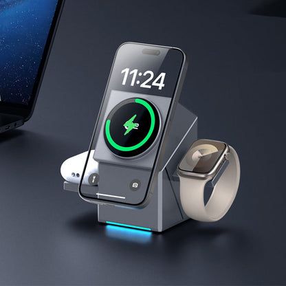 ⚡ 2026 HOT SALE ⚡Station de recharge magnétique sans fil pliable 3 en 1