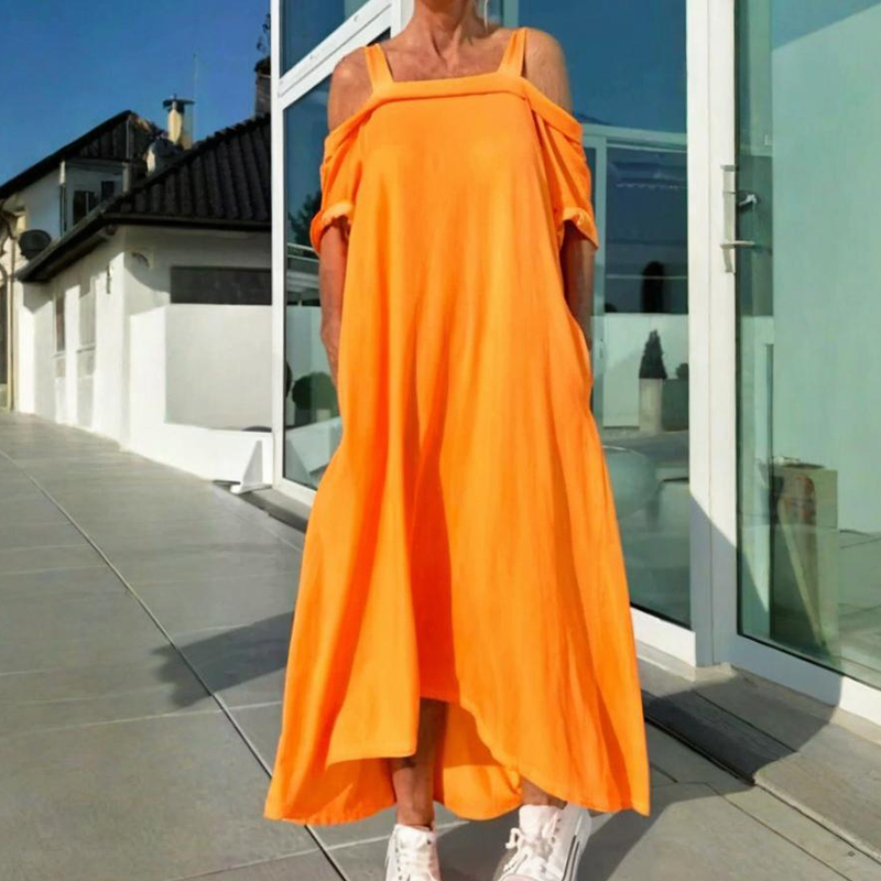 🔥Offre d'été🔥Robe décontractée sans bretelles pour femmes(🚀50% de réduction)