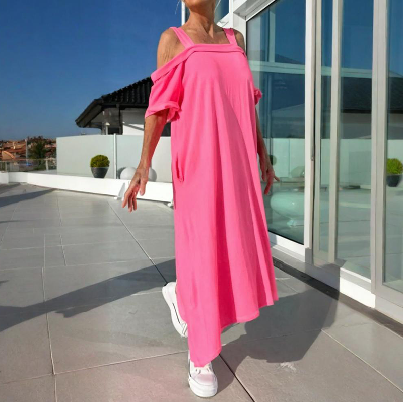 🔥Offre d'été🔥Robe décontractée sans bretelles pour femmes(🚀50% de réduction)