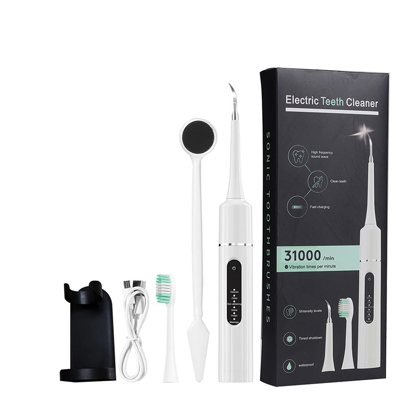 💙50 % de réduction !!!✨ Nettoyeur Dentaire Ultrasonique 5 en 1 – 6 Modes, Embout Détartreur & 58 Jours d’Autonomie 🦷⚡