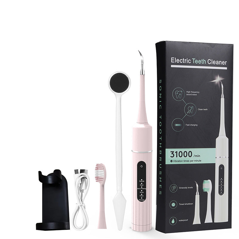 💙50 % de réduction !!!✨ Nettoyeur Dentaire Ultrasonique 5 en 1 – 6 Modes, Embout Détartreur & 58 Jours d’Autonomie 🦷⚡