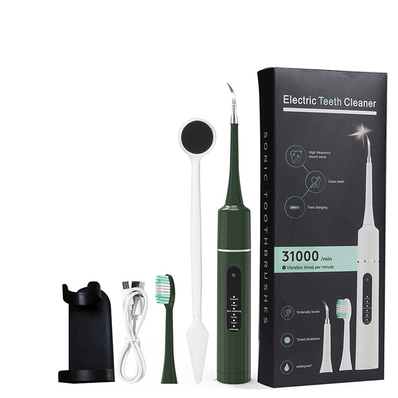 💙50 % de réduction !!!✨ Nettoyeur Dentaire Ultrasonique 5 en 1 – 6 Modes, Embout Détartreur & 58 Jours d’Autonomie 🦷⚡