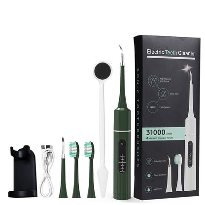 💙50 % de réduction !!!✨ Nettoyeur Dentaire Ultrasonique 5 en 1 – 6 Modes, Embout Détartreur & 58 Jours d’Autonomie 🦷⚡