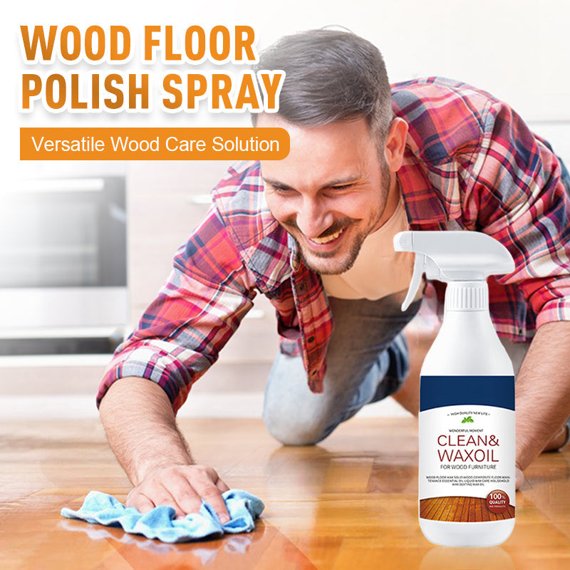 🧴✨ Spray Nettoyant & Polish pour Sols en Bois – Achetez-en 2, Obtenez-en 1 Gratuit ! 🌿🪵