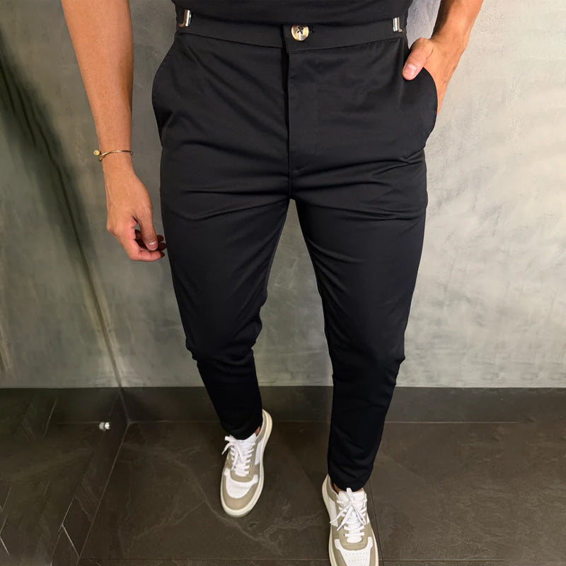 👖 Pantalon slim extensible Fliwos pour homme – confort & élégance | France| Stock limité – 50 % OFF ⏳🔥