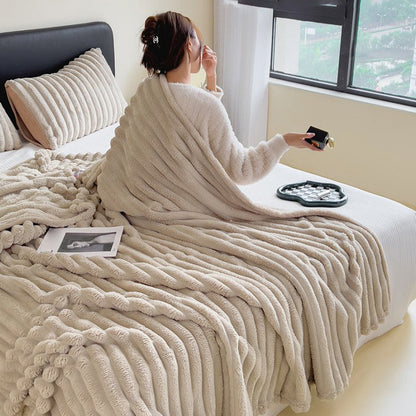 🔥Stock limité disponible 50% de réduction🔥 Jeté Super Doux Luxueux - Chaleur Légère et Confort Ultime pour Canapé ou Lit, Lavable en Machine 🏠📦