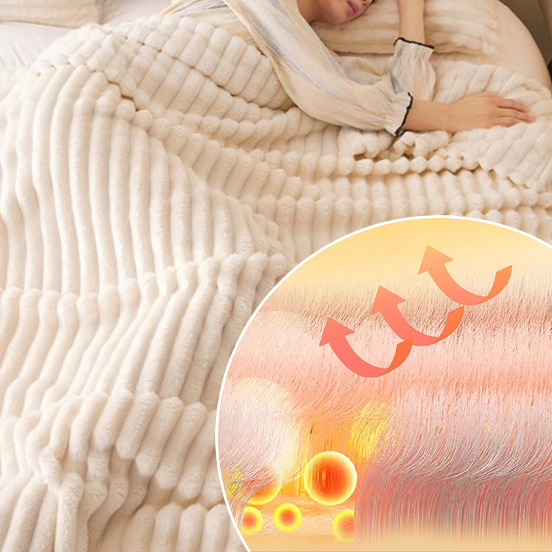 🔥Stock limité disponible 50% de réduction🔥 Jeté Super Doux Luxueux - Chaleur Légère et Confort Ultime pour Canapé ou Lit, Lavable en Machine 🏠📦