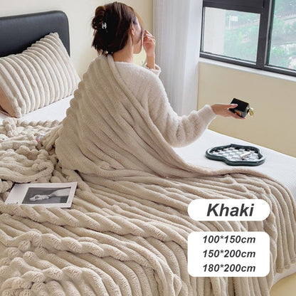 🔥Stock limité disponible 50% de réduction🔥 Jeté Super Doux Luxueux - Chaleur Légère et Confort Ultime pour Canapé ou Lit, Lavable en Machine 🏠📦