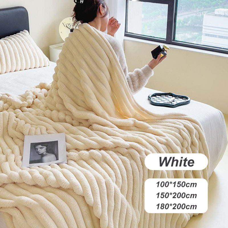 🔥Stock limité disponible 50% de réduction🔥 Jeté Super Doux Luxueux - Chaleur Légère et Confort Ultime pour Canapé ou Lit, Lavable en Machine 🏠📦