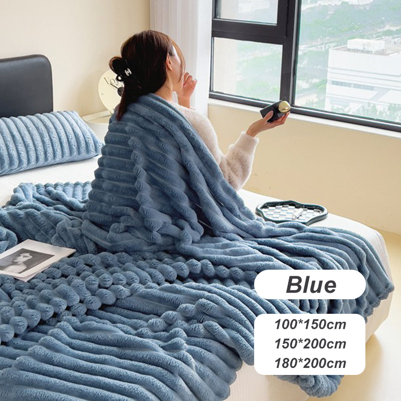 🔥Stock limité disponible 50% de réduction🔥 Jeté Super Doux Luxueux - Chaleur Légère et Confort Ultime pour Canapé ou Lit, Lavable en Machine 🏠📦