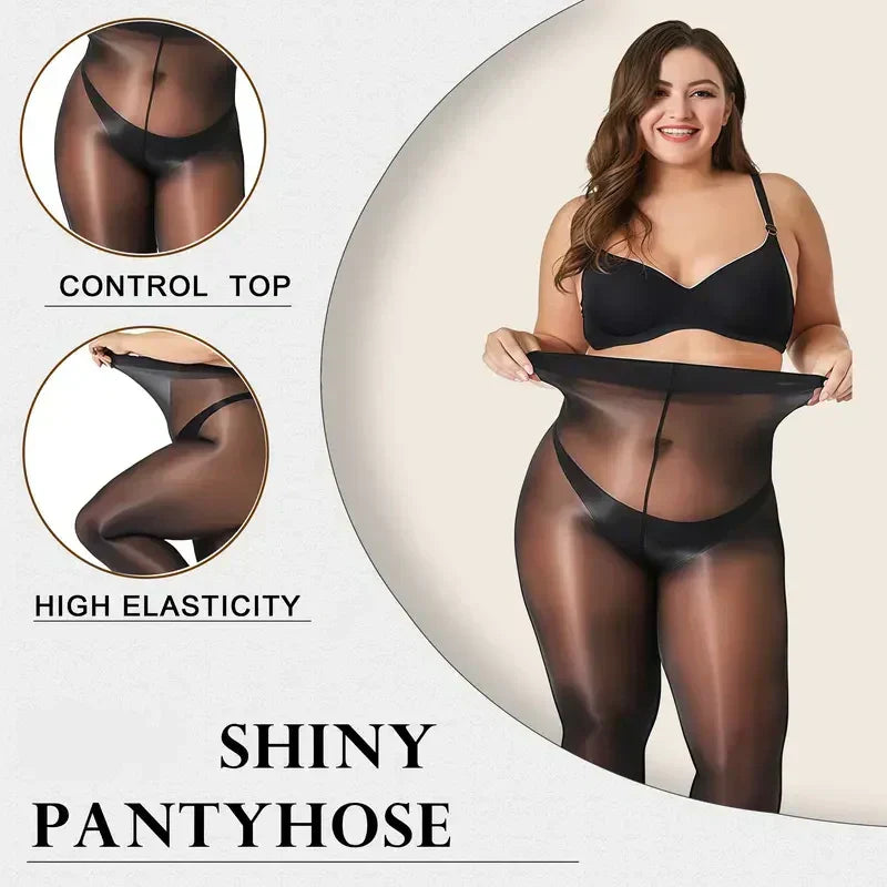 ✨Collants transparents brillants pour femmes💜 – Vente exceptionnelle 50 % de réduction🔥
