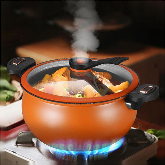 📢📢50 % DE RÉDUCTION !!! ✨Marmite Micro-Pression en Pierre de Maifan de Grande Capacité