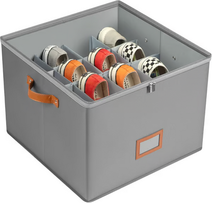 ⏳Offre à durée limitée : 50 % de réduction💥Organisateur de chaussures en tissu, boîte de rangement
