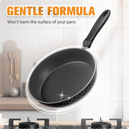 🧽 ACHETEZ 2 OBТENEZ 3! ✨ Pâte Dissolvante Résidus Brûlés - Nettoie en Profondeur Casseroles & Plats sans Rayures, Élimine Graisse et Carbonisation en 5 Min 🍳🔥