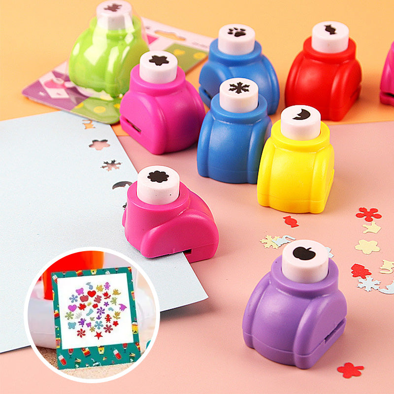 🎨 50% DE RÉDUCTION ! ✨ Perforatrice DIY Loisirs Créatifs Enfant - Crée des Formes Mignonnes (Cœurs/Étoiles/Flocons) pour Scrapbooking et Cartes 🎁📏