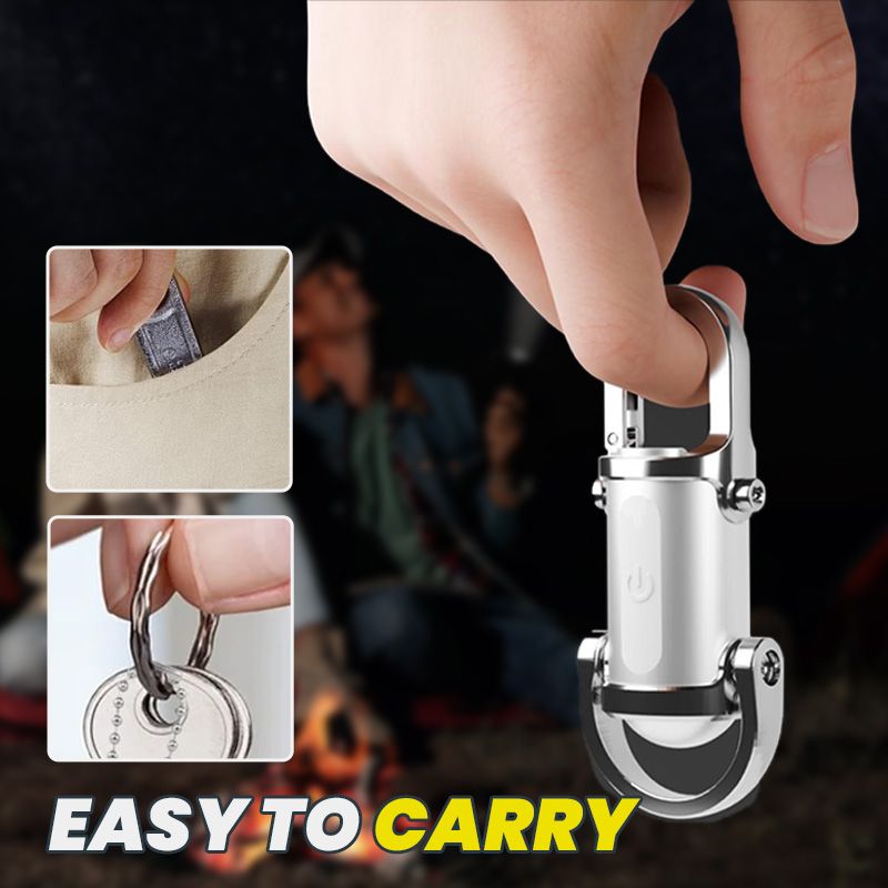 📢📢50% DE RÉDUCTION !!!✨💥1200LM Mini Lampe Torche à Porte-Clés Ultra Brillante Étanche